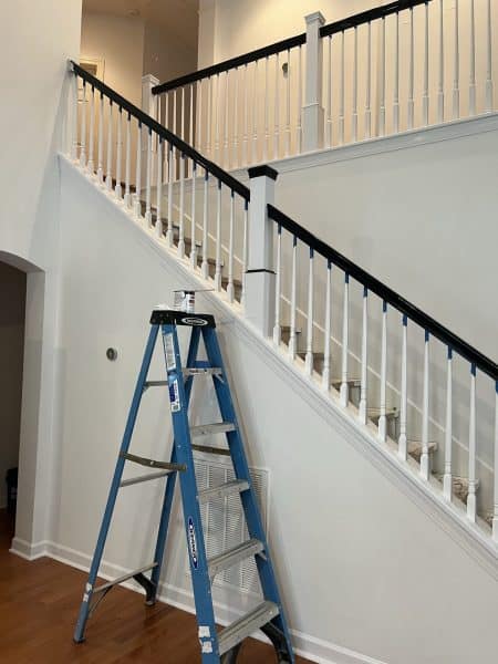 Staircase Renovation Before and After