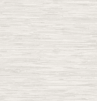 an image of neutral beige grasscloth peel and stick wallpaper