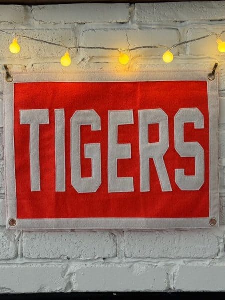 clemson tigers vintage poster