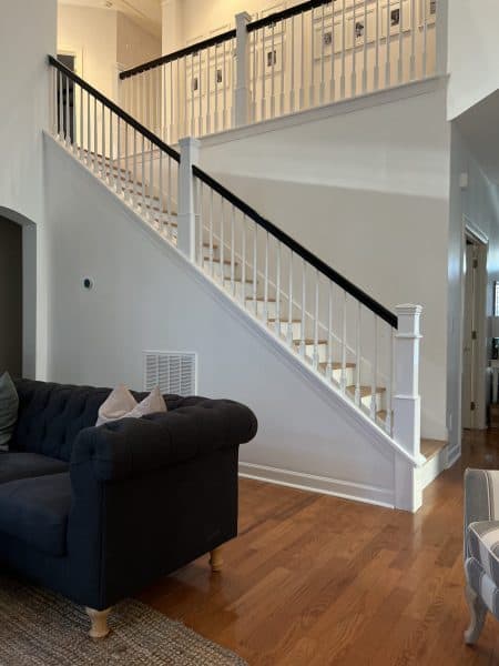 Staircase Renovation Before and After
