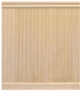 Classic tongue and groove wainscot