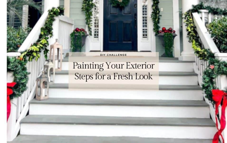 Weekend DIY: Repairing and Painting Exterior Stairs