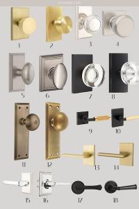Side-by-side comparison of high-end hardware and budget-friendly dupes, showcasing similar styles and finishes at a fraction of the cost.