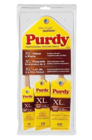 High-quality angled paintbrush for smooth edges and precision painting