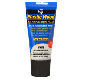 High-quality wood filler for repairing scratches and gaps before painting