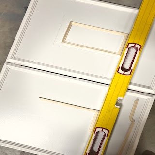 mitered corners