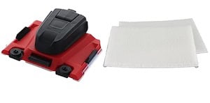 Precision paint edger for sharp, clean lines without taping.