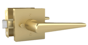 Modern Mega Handles interior door lever dupe similar to the Emtek modern lever.