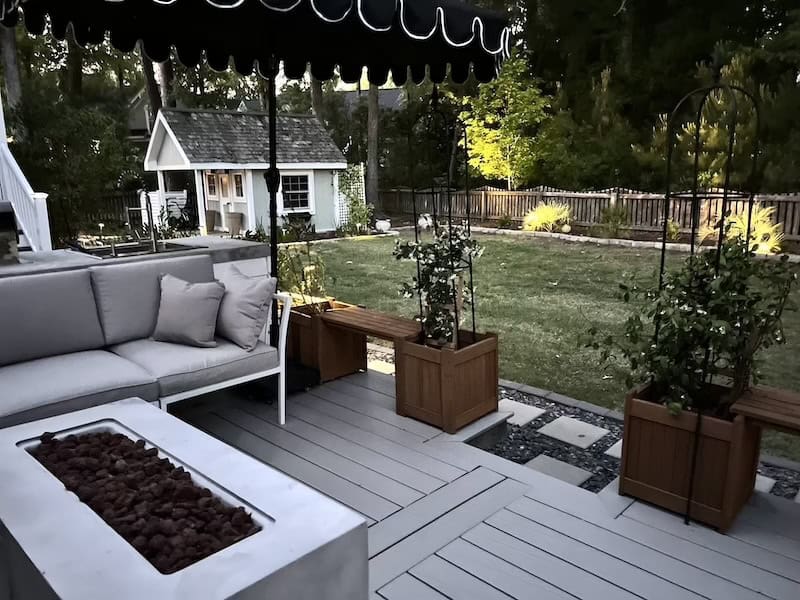 How to Build a Floating Deck