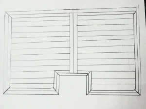 drawing of deck plan
