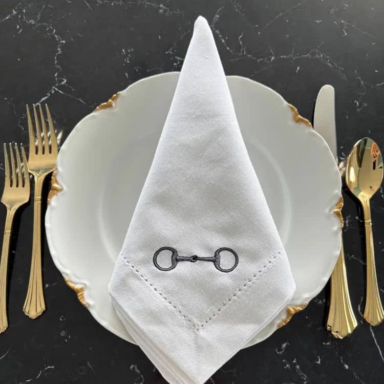 Equestrian Dinner Napkins