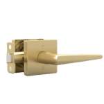 Modern Mega Handles interior door lever dupe similar to the Emtek modern lever.