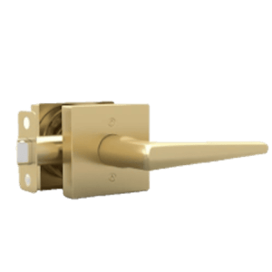 Modern Mega Handles interior door lever dupe similar to the Emtek modern lever.