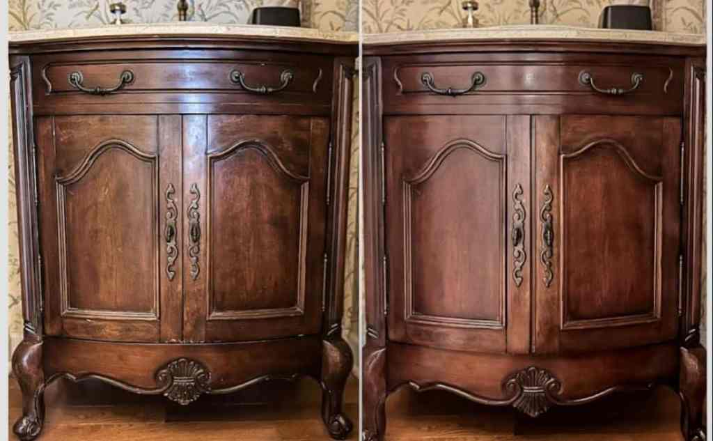 Restore An Antique Vanity
