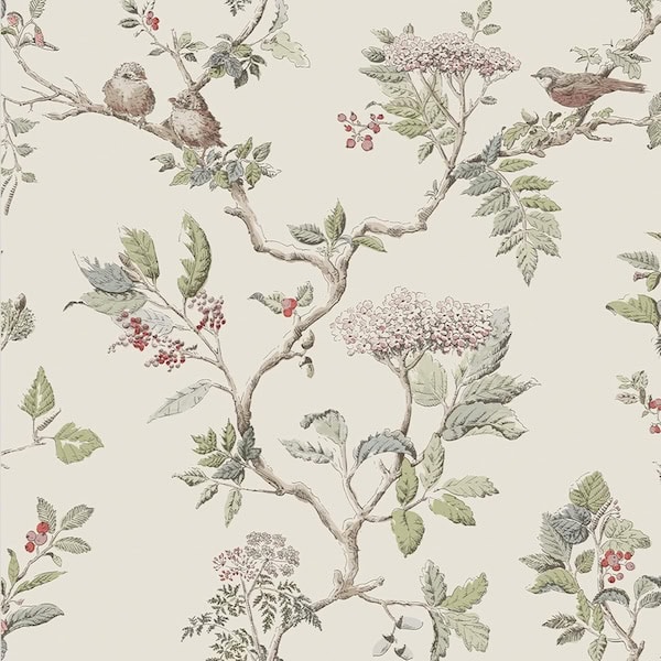 Laura Ashley elder wood wallpaper
