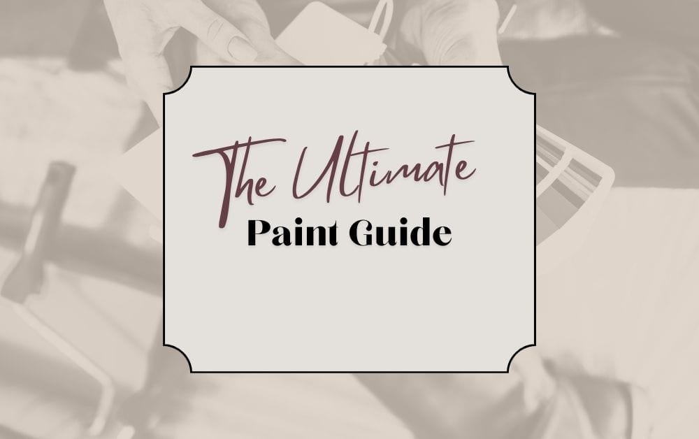 Painting Tips & Techniques