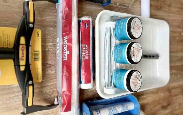 painting tools used for diy projects