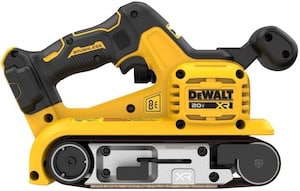 DeWalt cordless planer for woodworking and DIY home improvement projects.