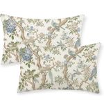 chinoiserie pillow covers