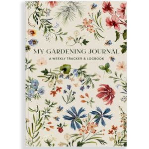 gardening journal planner and logbook for tracking planting and garden progress