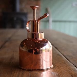 copper plant mister for indoor plant care and watering