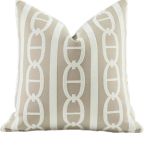 horse bit neutral pillow covers