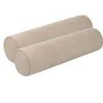 Beige Bolster Pillows