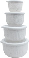 nesting bowl set with lids