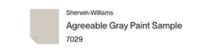 Sherwin Williams Agreeable Gray paint color