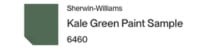 Sherwin Williams Kale Green paint color