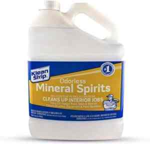 mineral spirits used before refinishing furniture
