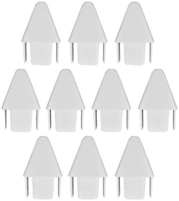 White vinyl fence post caps for outdoor shower enclosure posts