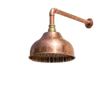 Solid Copper Rain Shower Head